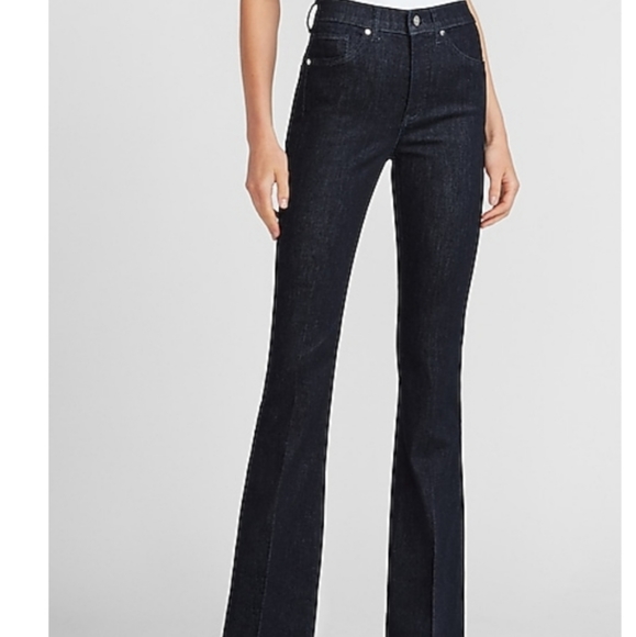 ⭐️ EXPRESS HIGH WAISTED BOOTCUT JEANS - Picture 2 of 7